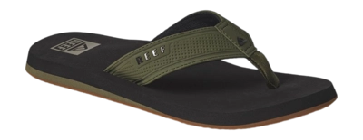 Slipper Reef Men The Layback Black Olive