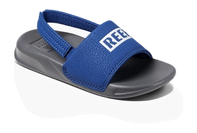 Sandals Reef Kids Little One Slide Gray Blue