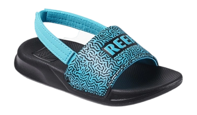 Sandaal Reef Kids Little One Slide Blue Coral