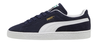 PUMA Unisex Suede Classic Navy White