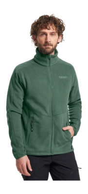 Sweatjacke Tenson Miracle Fleece Herren Agave Green