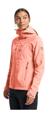 Jacket Tenson Women TXlite Softshell Guava Glow