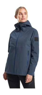 Jas Tenson Women Misty Shell Jacket Midnight Navy