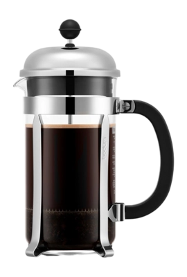 Cafetière à Piston Bodum Chambord Chrome 1 Litre