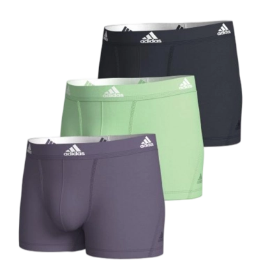 Boxer Adidas Homme Active Flex Trunk Assorti 926 (Lot de 3)