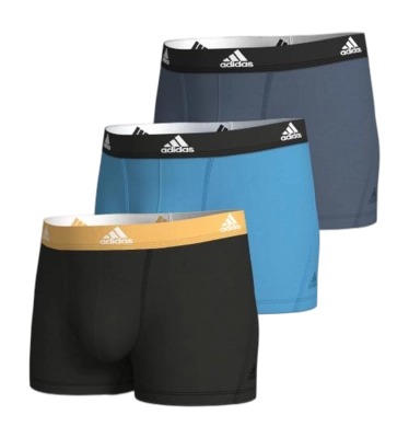 Boxer Adidas Homme Active Flex Trunk Assorti 930 (Lot de 3)
