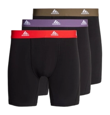 Caleçon Adidas Men Active Flex Boxer Brief Black 079 (Lot de 3)