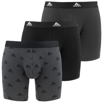 Boxer Shorts Adidas Men Active Flex Boxer Brief Assorted 924 (3 Pack)