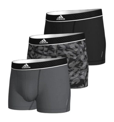Boxershort Adidas Active Micro Flex Eco Trunk Herren Assorted 922 (3er Pack)