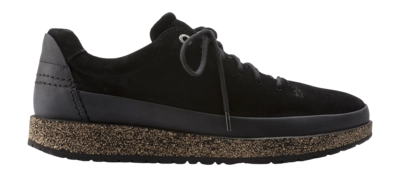 Sneaker Birkenstock Honnef Low Suede Leather Damen Black Narrow