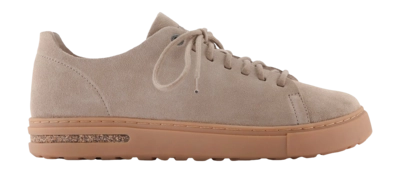 Sneaker Birkenstock Bend Low Decon Nubuck Leather Nubuck Damen Gray Taupe Narrow