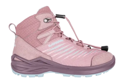 Wandelschoen Lowa Junior Zirrox II GTX Mid Oldrose Iceblue