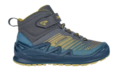 Wanderschuhe Lowa Junior Merger GTX Qc Petrol Mustard
