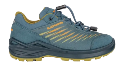 Wanderschuhe Lowa Junior Zirrox II GTX Lo Kinder Petrol Mustard