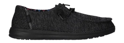Sneaker HEYDUDE Wendy Sox Micro Damen Total Black