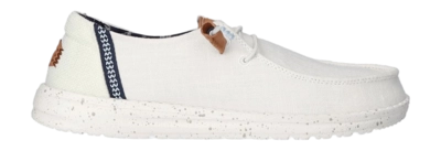 Sneaker HEYDUDE Wendy Washed Canvas Damen White