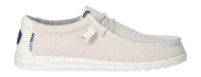 Chaussures HEYDUDE Homme Wally Sport Mesh White