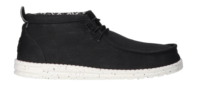 Sneaker HEYDUDE Wally Mid Canvas Herren Black / White