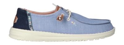 Sneaker HEYDUDE Wendy Chambray Boho Damen Blue