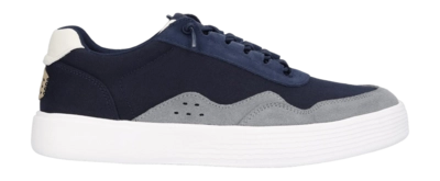 Sneaker HEYDUDE Hudson Canvas Herren Navy / Grey