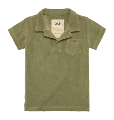 Poloshirt OAS Kinder Khaki Terry