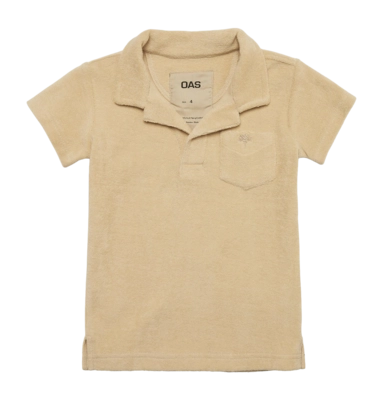 Polo OAS Kids Beige Terry