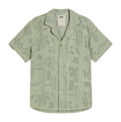 Blouse OAS Men Galbanum Cuba Crochet