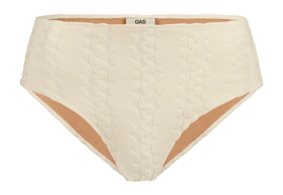 Bas de Bikini OAS Femme Ecru Scribble Riva