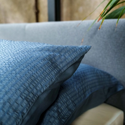 Kussensloop Kayori Ochi Denim (Tencel) (set van 2)
