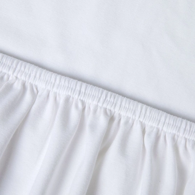 Drap-Housse Kayori Edo Blanc (Satin)