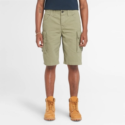 2---Twill-Cargo-Shorts-for-Men-in-Green (1)