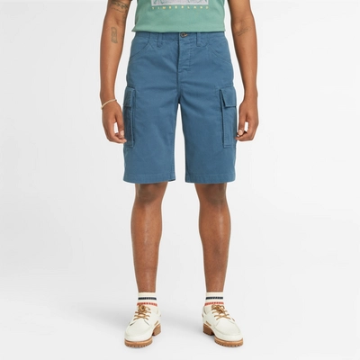 2---Twill-Cargo-Shorts-for-Men-in-Blue (1)