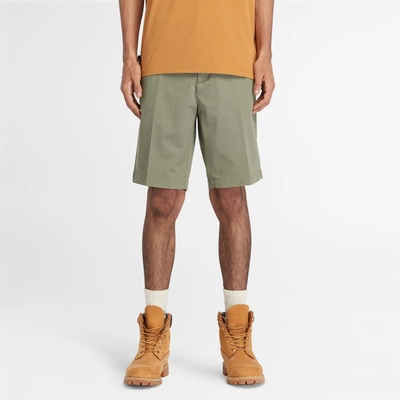 2---Stretch-Twill-Chino-Shorts-for-Men-in-Light-Green (1)