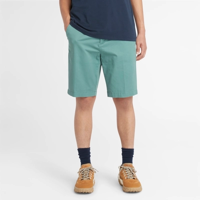 2---Stretch-Twill-Chino-Shorts-for-Men-in-Teal (1)