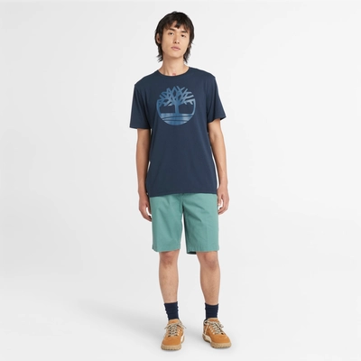 5---Stretch-Twill-Chino-Shorts-for-Men-in-Teal (4)