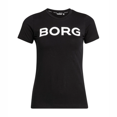 T-Shirt Björn Borg Sportswear Tee Denise Black Beauty Damen