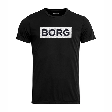 T-Shirt Björn Borg Performance Tee Atos Black Beauty Herren