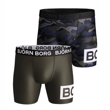Boxershort Björn Borg Men Core Shorts Per BB Multi Camo Forest Night (2 pack)