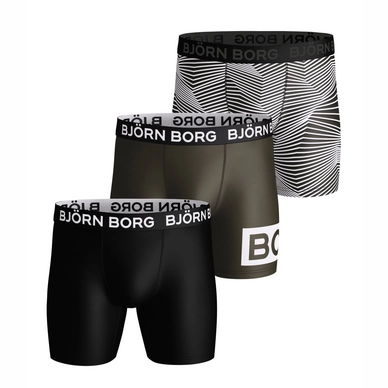 Boxershort Björn Borg Men Core Shorts Per BB Borg Block Forest Night (3 pack)