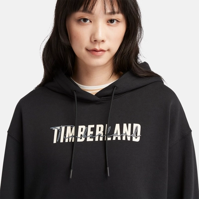 4---Brushed-Back-Logo-Hoodie-For-Women-in-Black (3)