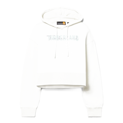 Hoodie Timberland Brushed Back Damen Vintage White