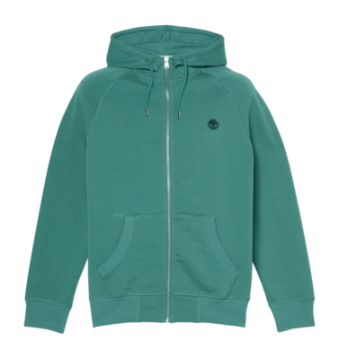 Hoodie Timberland Men Exeter River Loopback Full Zip Sea Pine