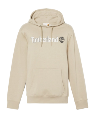 Hoodie Timberland Kennebec River Linear Logo Herren Lemon Pepper