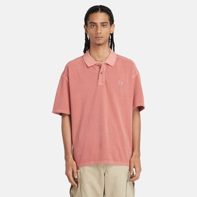 2---Garment-Dye-Short-Polo-for-Men-in-Red (1)