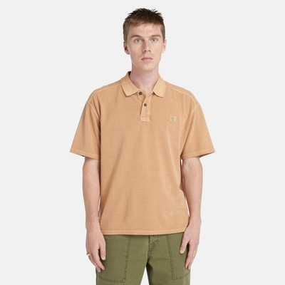 2---Garment-Dye-Short-Polo-for-Men-in-Orange (1)