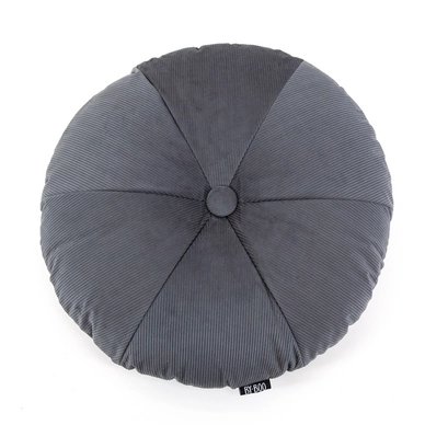 Coussin Décoratif By-Boo Faith Round Grey 50 x 50 cm