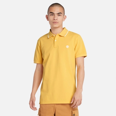 2---Millers-River-Printed-Neck-Polo-Shirt-for-Men-in-Light-Yellow (1)