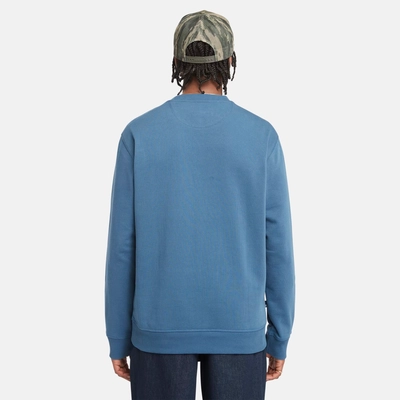 3---Est-1973-Logo-Crewneck-Sweatshirt-for-Men-in-Blue (2)
