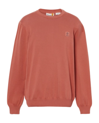 Pullover Timberland Merrymack River Garment Dye Herren Hot Sauce