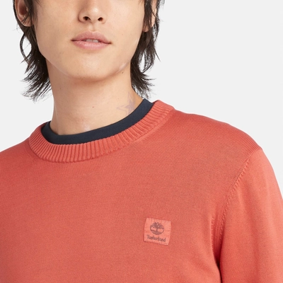 4---Garmentdyed-Jumper-for-Men-in-Red (3)